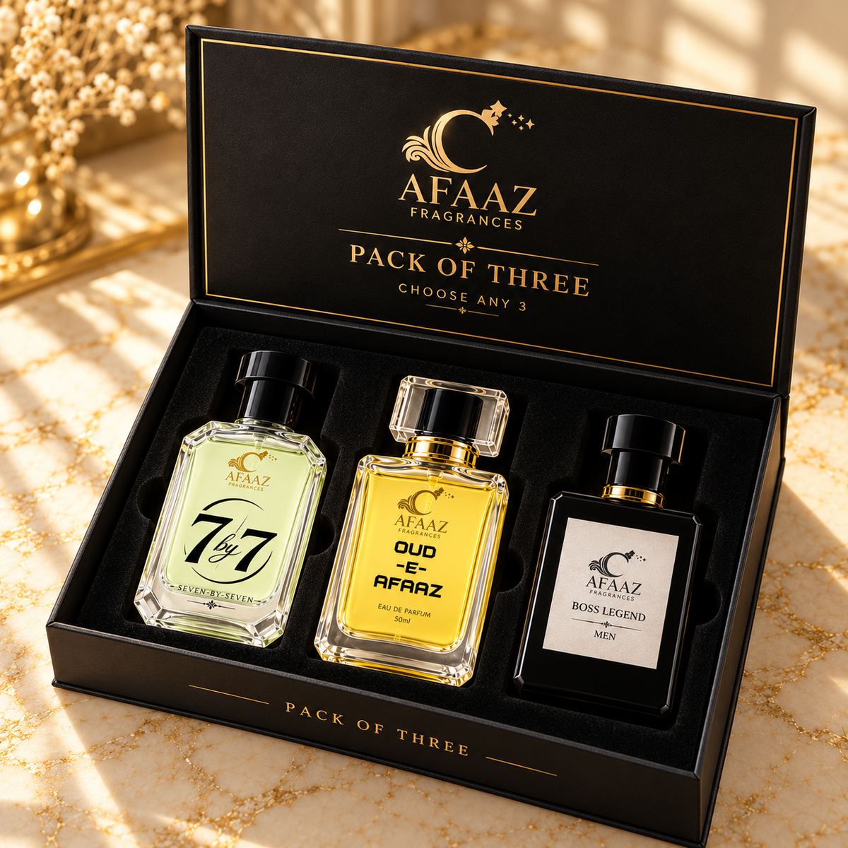 Pack of 3 Premium Perfumes For Men