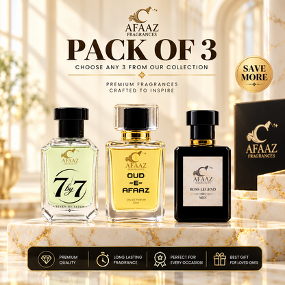 Pack of 3 Premium Perfumes For Men