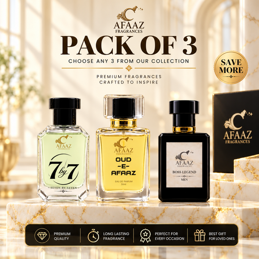 Pack of 3 Premium Perfumes For Men