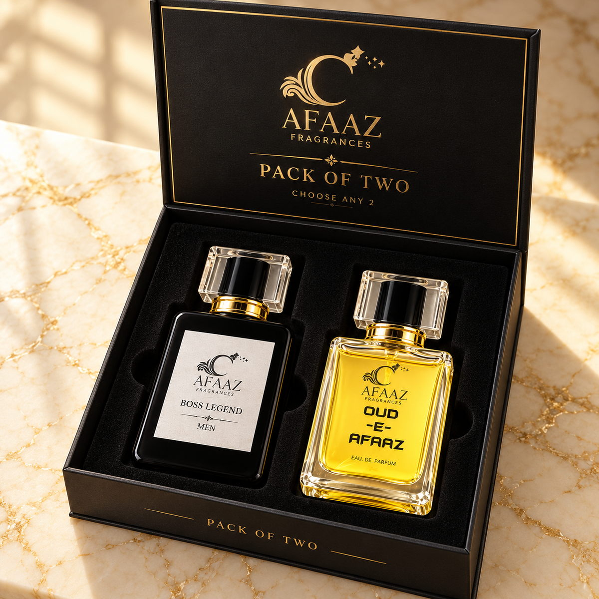 Pack of 2 Premium Perfumes For Men